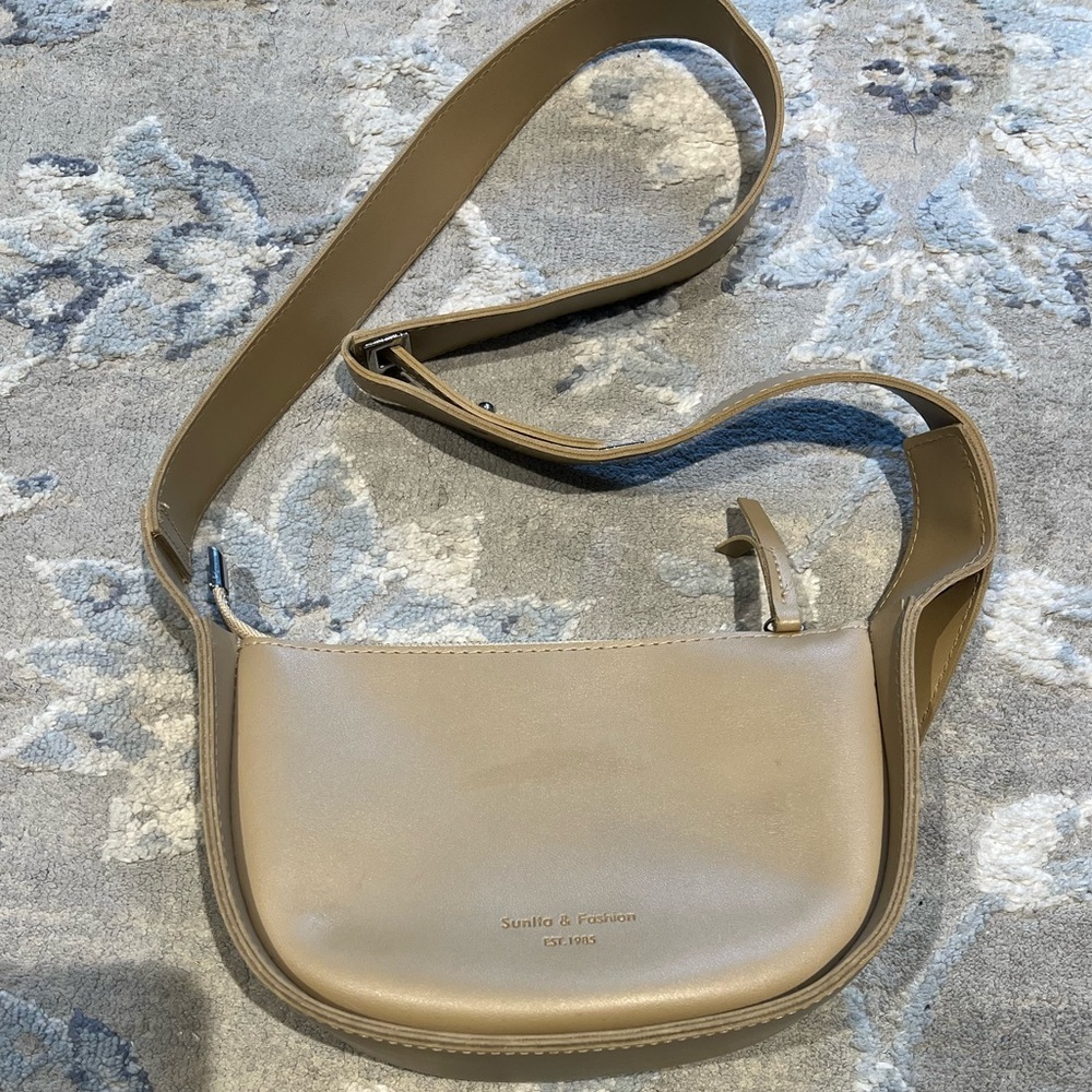 Tan Shoulder Crossbody Bag For Women - Picture 3 of 13